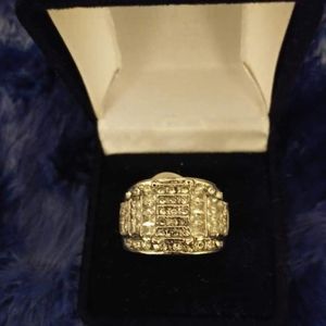 AUSTRIAN CRYSTALS GOLD FILLED RING